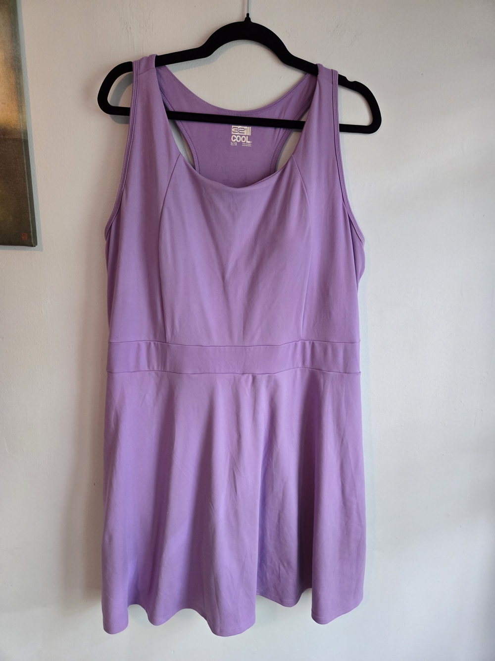 32 Degrees Cool Lavender Athletic Dress Pockets